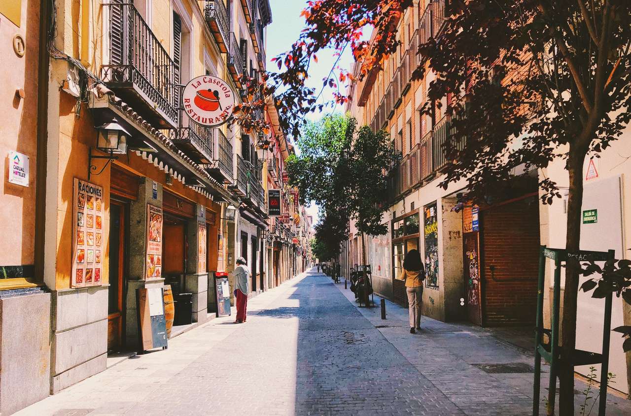 Вулиця Ечегарай - Мадрид пазл онлайн