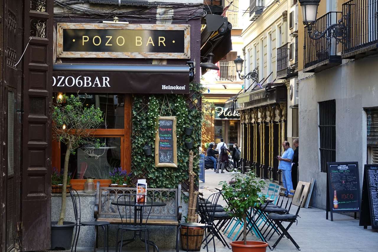 Calle del Pozo - Мадрид пазл онлайн