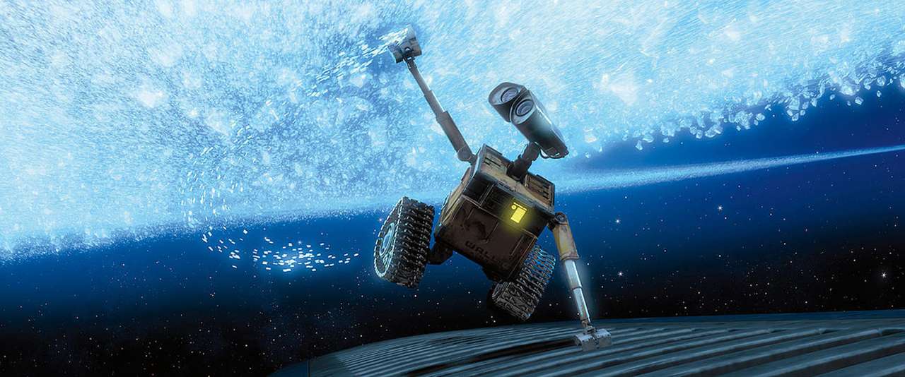 Wall-e im Weltraum Online-Puzzle