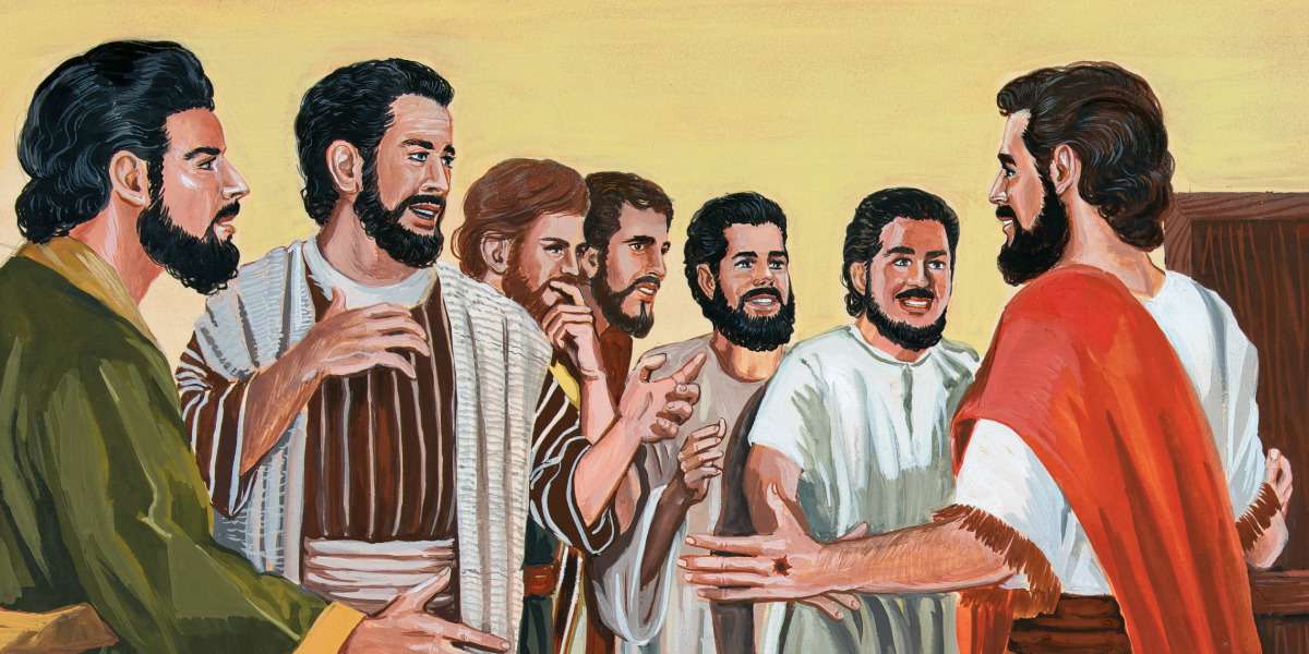 Ісус з'являється учням пазл онлайн