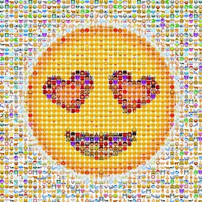 Gefühle in Emojis. Online-Puzzle