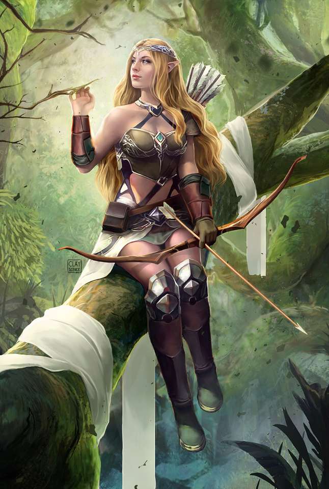 Princess of the trees ......... online puzzle