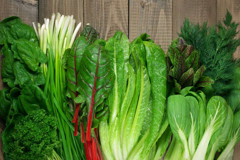 Gröna grönsaker Pussel online