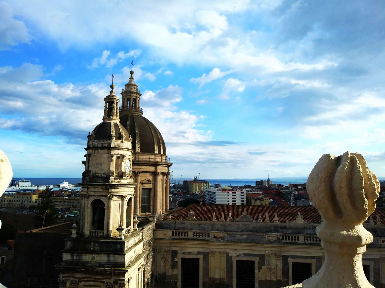 Kathedraaldak in Catania legpuzzel online