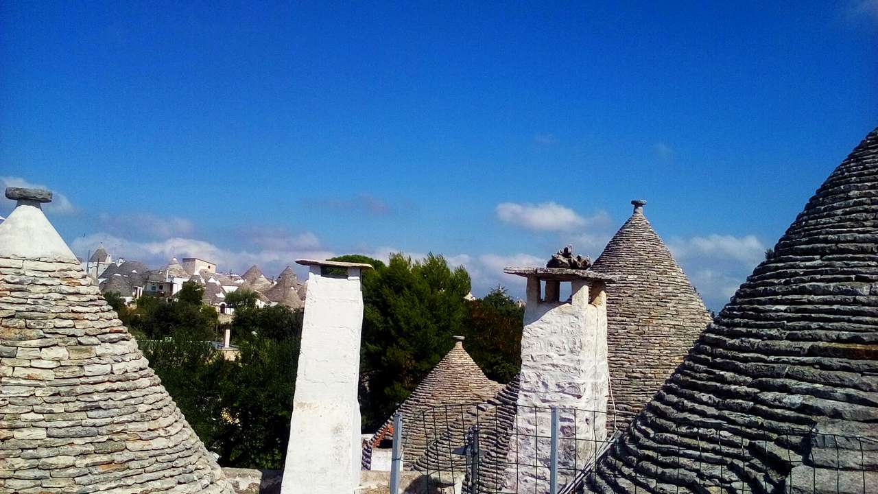 Chimneys in Trulli. puzzle online
