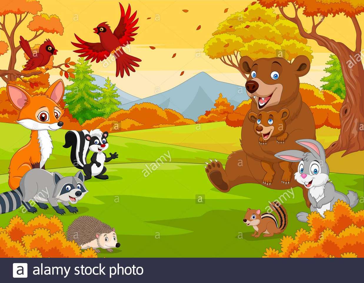 Insegnante di animali selvatici AboutAbi puzzle online
