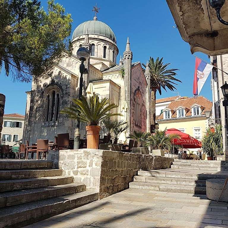 Херцег Нови Град в Черна гора онлайн пъзел