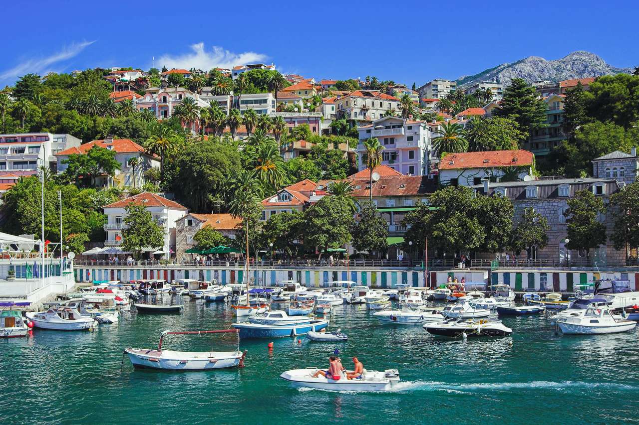 Herceg Novi City in Montenegro online puzzel
