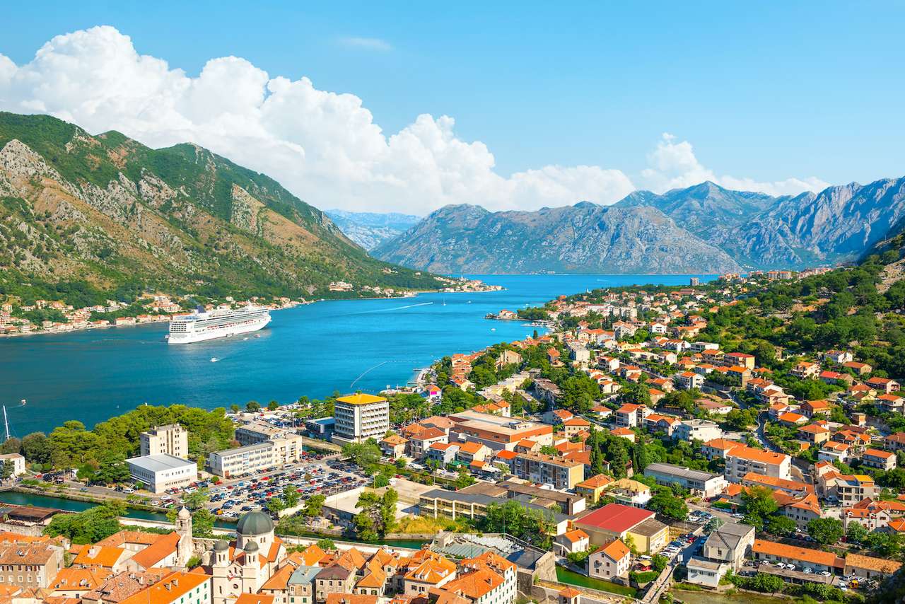 Herceg Novi Stadt in Montenegro Online-Puzzle