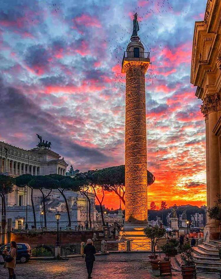 Rom, Piazza Venezia pussel på nätet