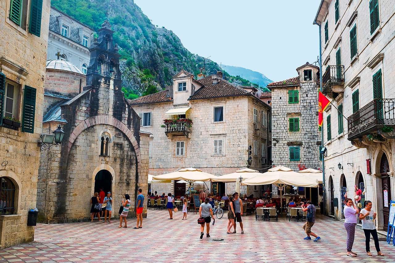 Kotor város Montenegróban kirakós online