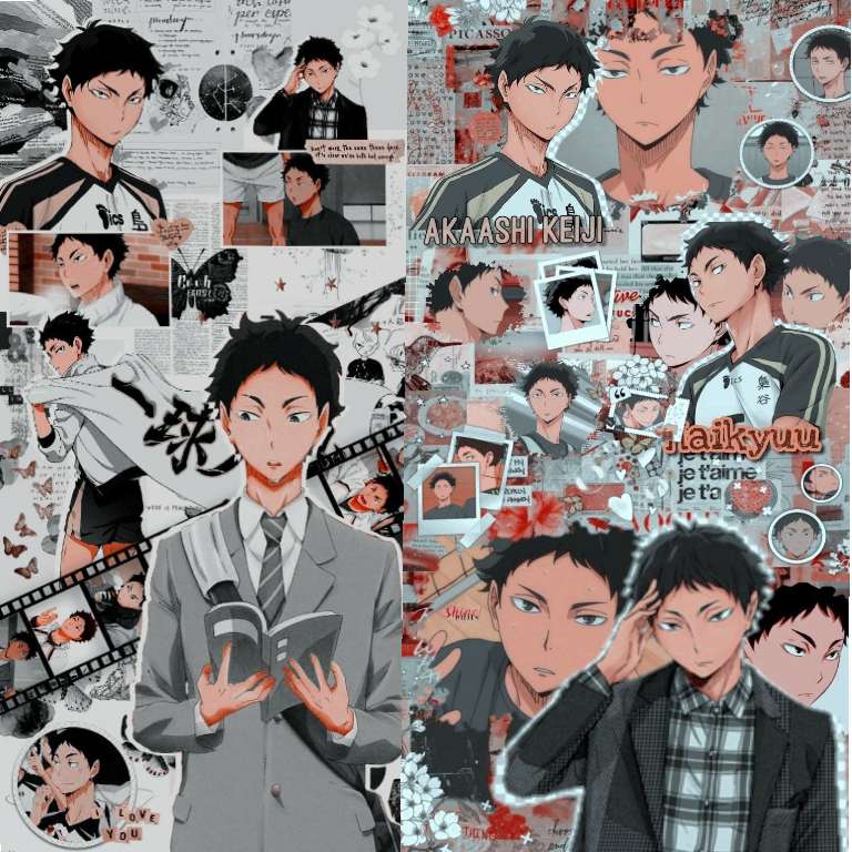 Akaashi-Tapete .-. Online-Puzzle