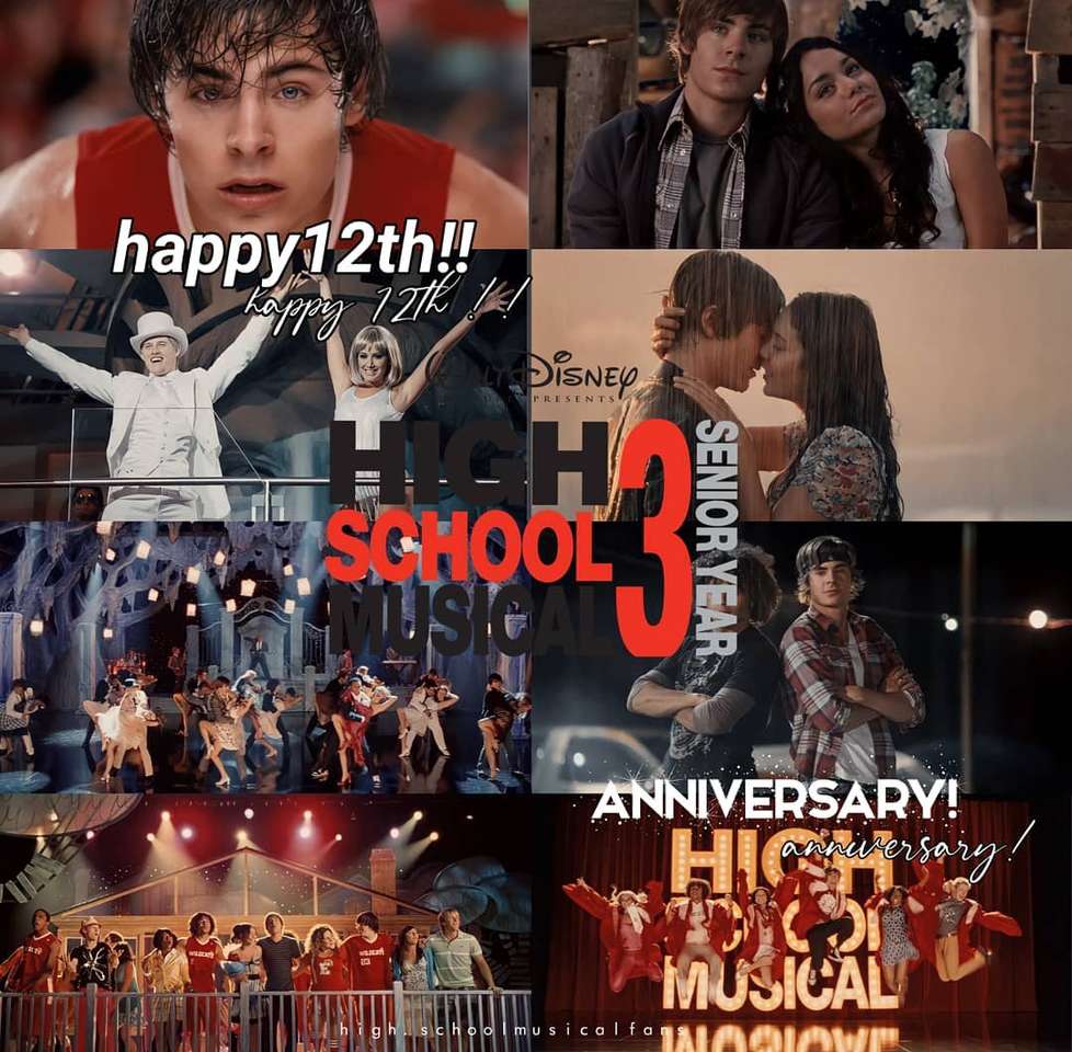 High School Musical. Online-Puzzle