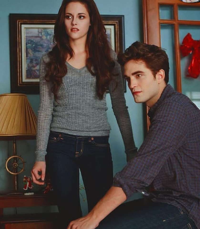 Edward Cullen en Bella Swan online puzzel