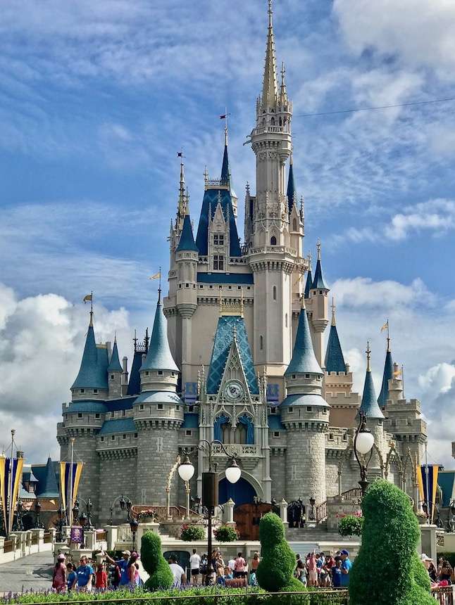 Disney Castle online puzzel