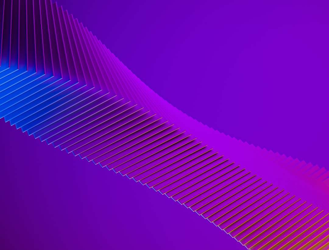 Papier peint numérique violet et bleu clair puzzle en ligne