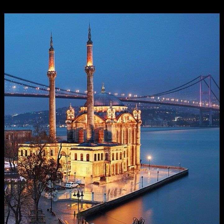 Mešita v Istanbulu. skládačka