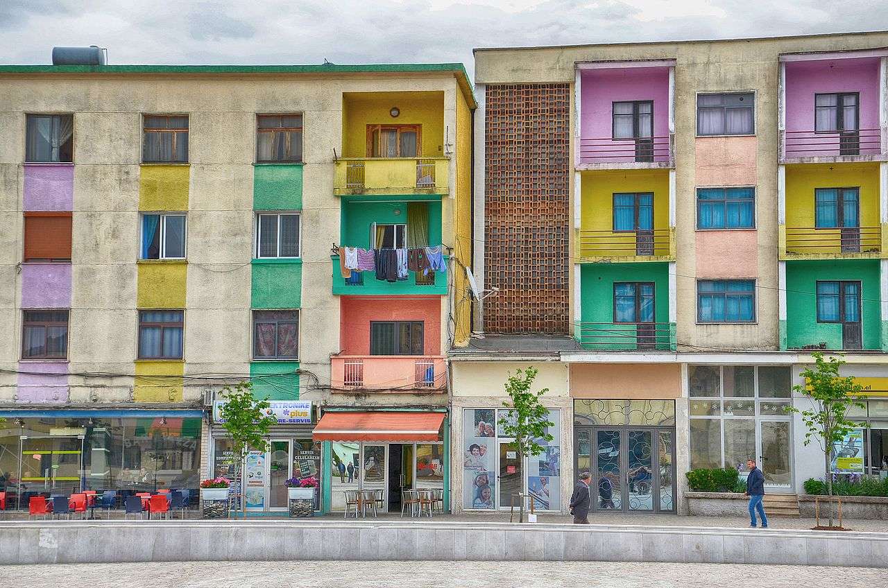 Rreshen város Albániában online puzzle