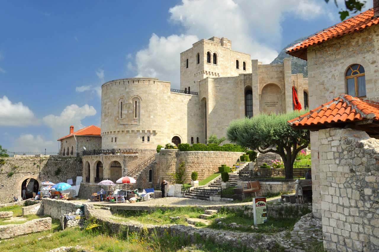 Castelul Kruja din Albania puzzle online