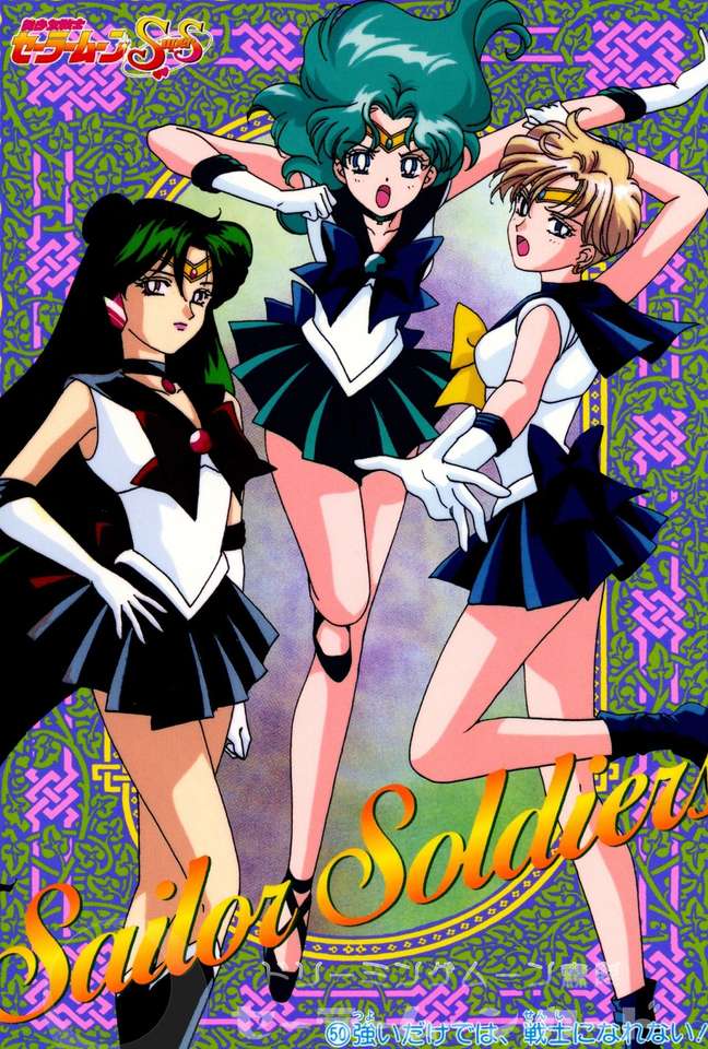 Sailor Warriors pussel på nätet