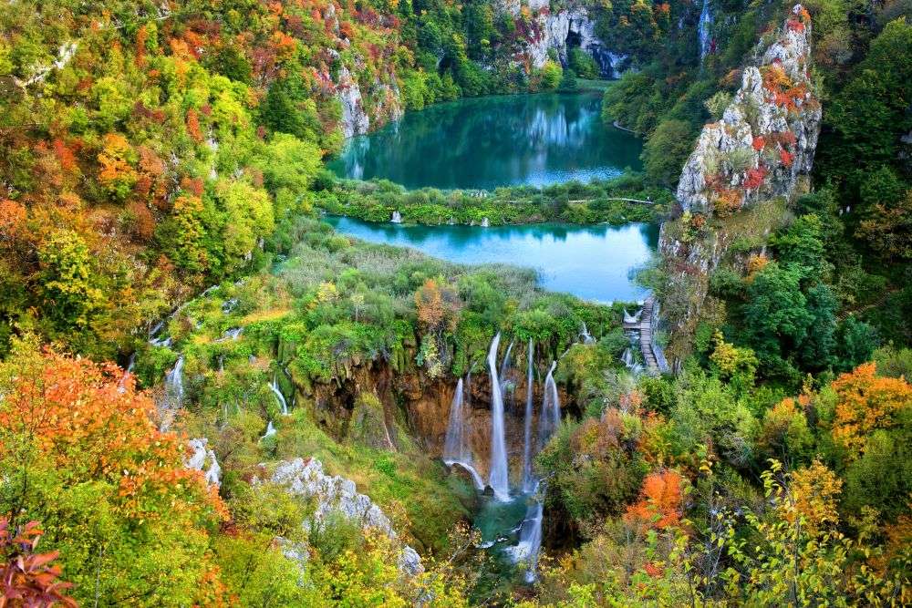 Национален парк в Хърватия онлайн пъзел