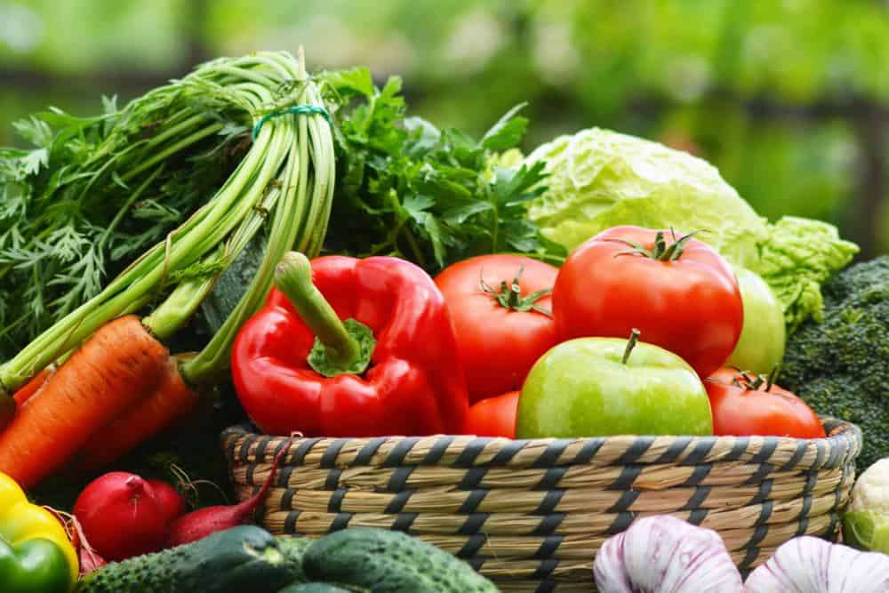 Фрукты и овощи онлайн-пазл