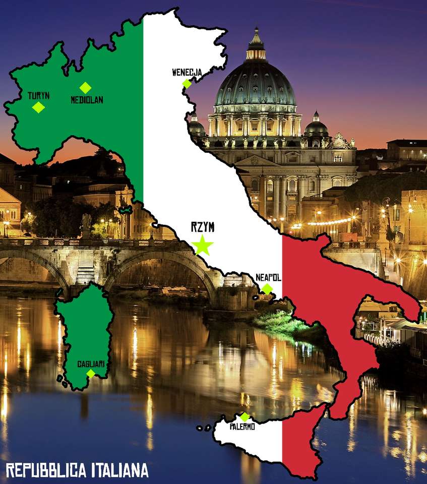 Italië Speelart online puzzel