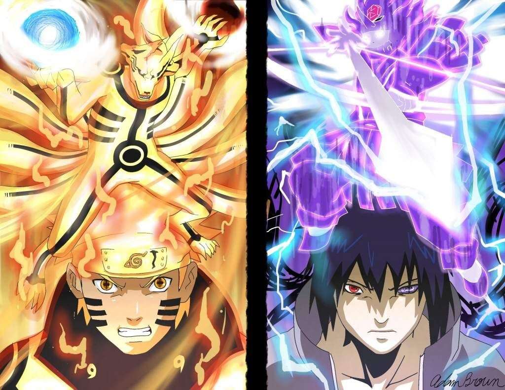 Naruto vs Sasuke puzzle en ligne