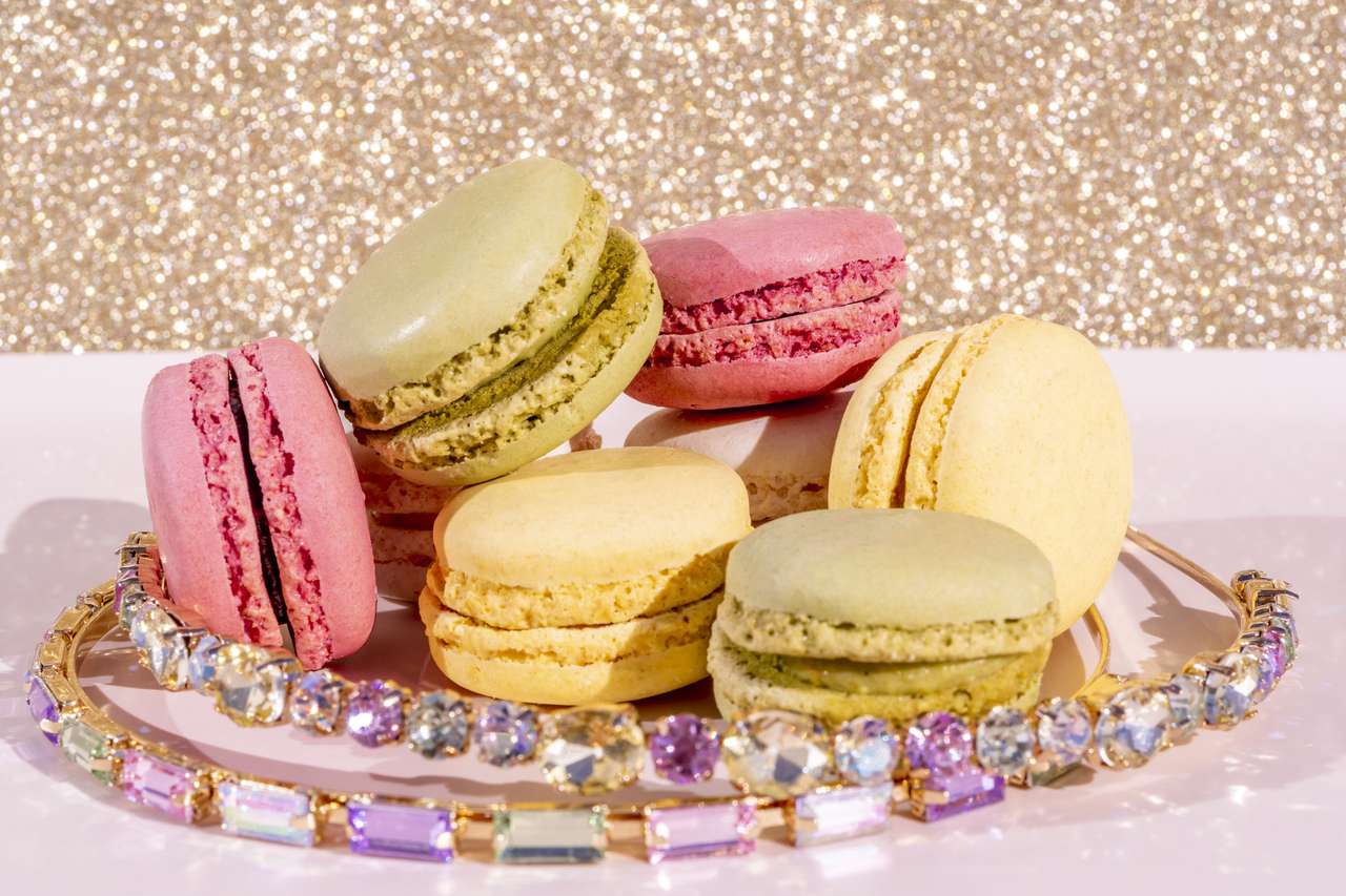 Macaroons franceses. puzzle online