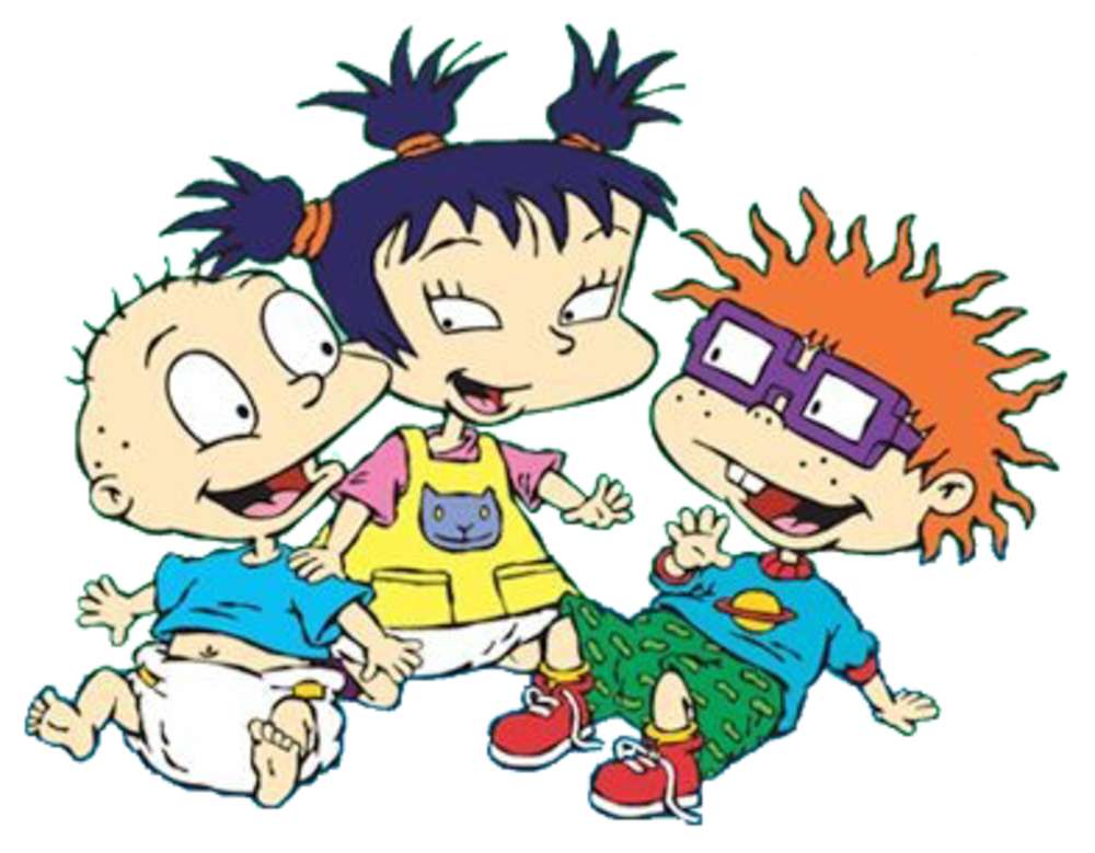 3 rugrats. quebra-cabeças online