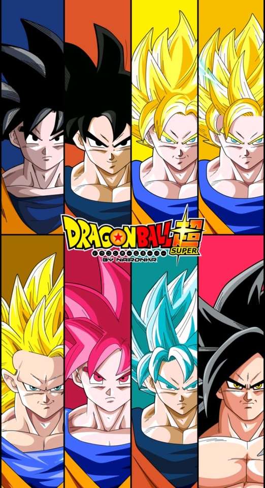 Dragon Ball. Online-Puzzle