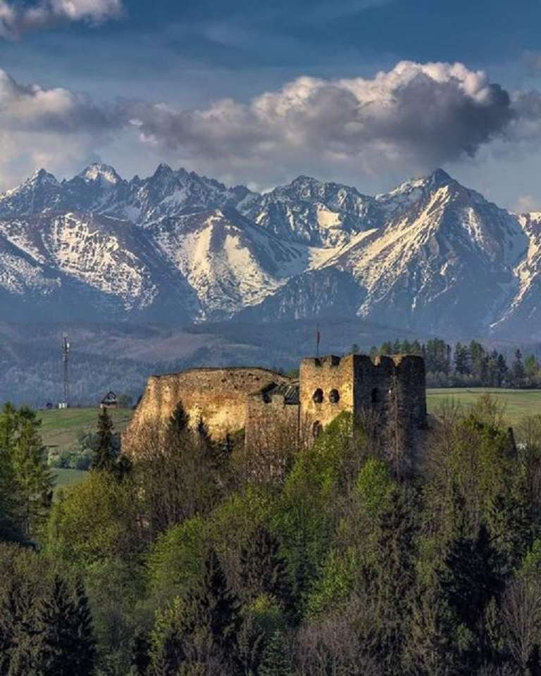 Weergave van de Tatras. legpuzzel online
