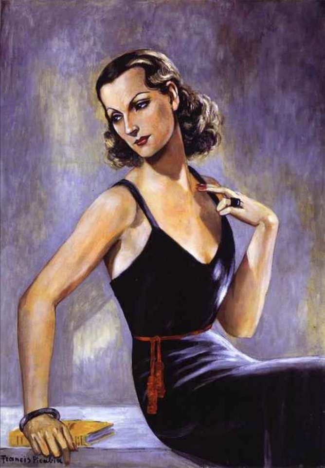 "Elegant" (1943) van Francis Picabia online puzzel