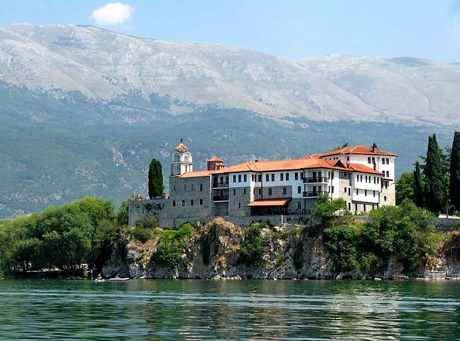 Kloster Sveti Naum i Nordmasedonia pussel på nätet