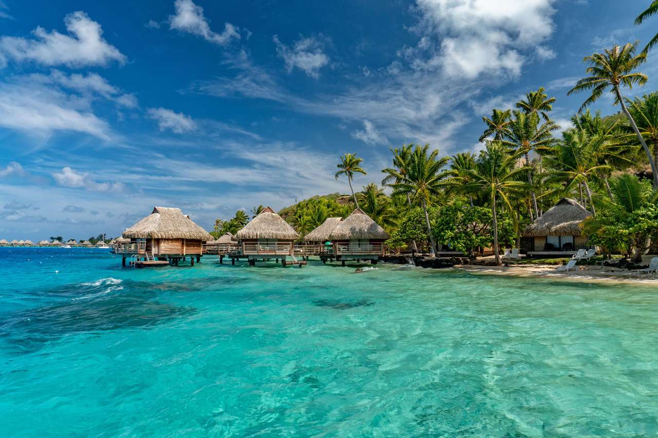 Το νησί Bora Bora online παζλ