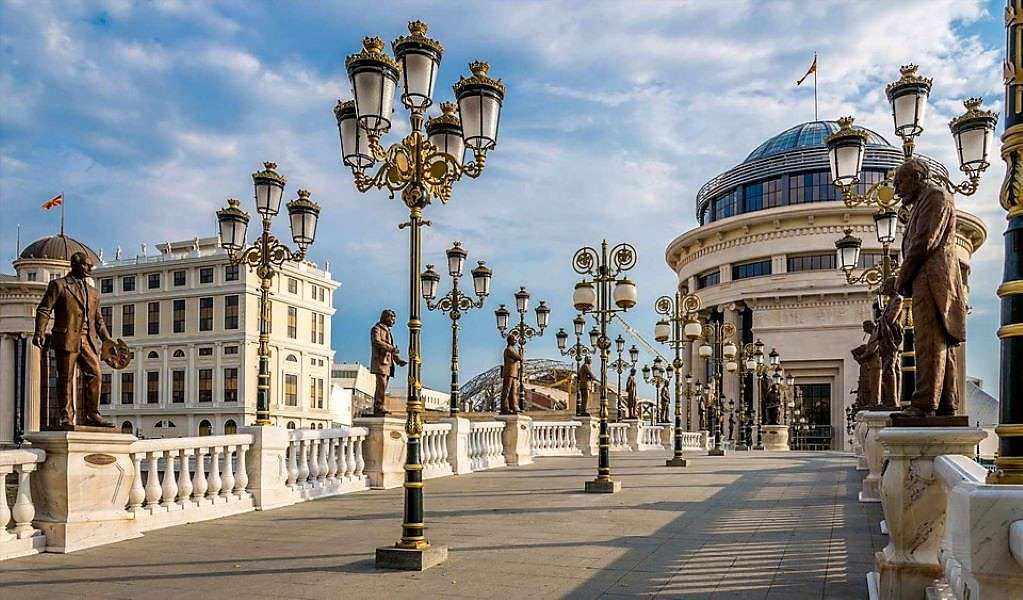 Столица Скопие на Нордадония онлайн пъзел
