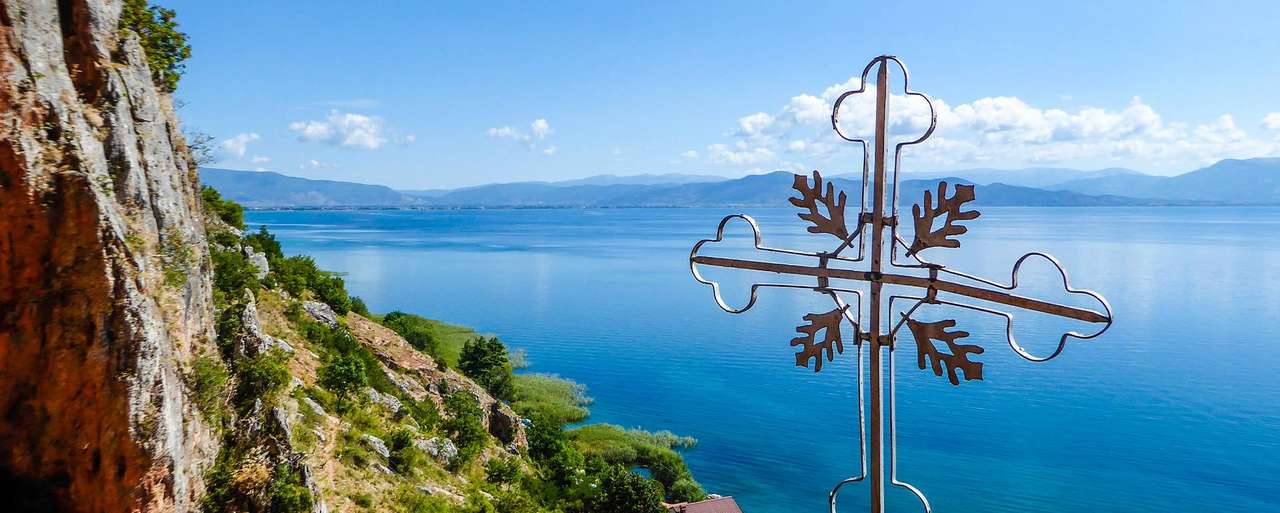Ohridsee a Nordmasedonia-ban kirakós online