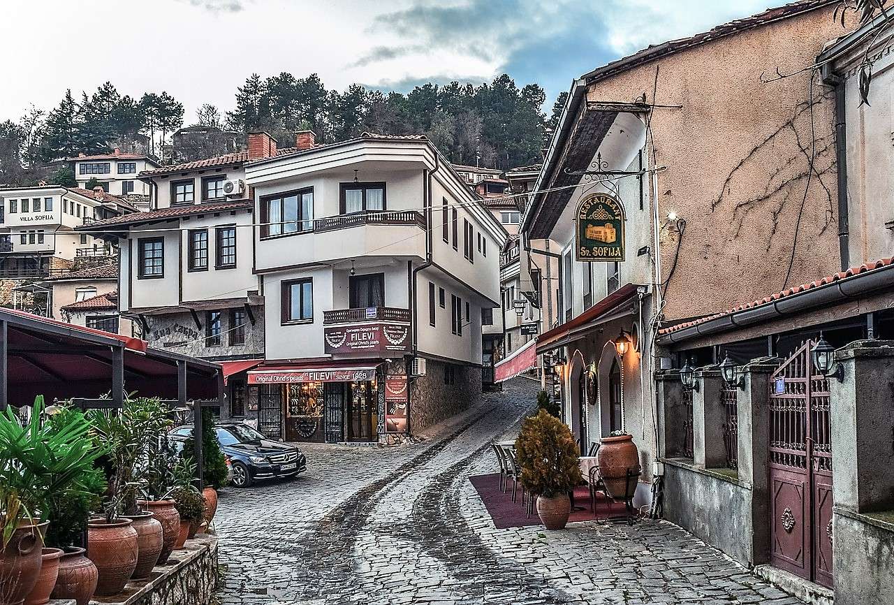 Ohrid Stadt in Nordmazedonien Puzzlespiel online