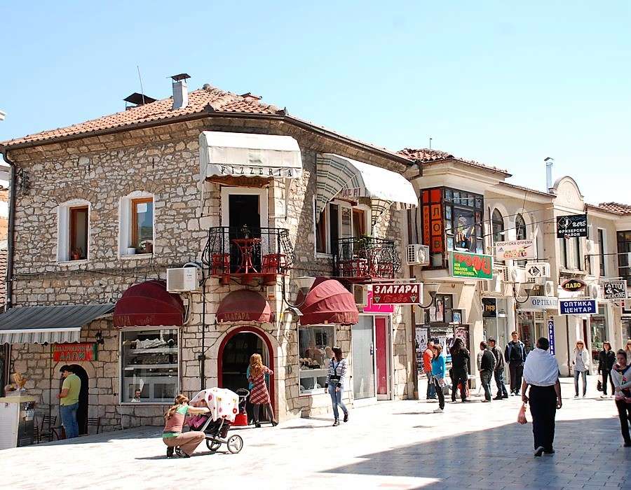 Ohrid város Nordmasedonia-ban online puzzle