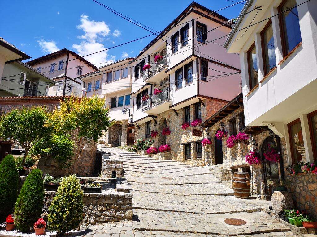 Orașul Ohrid din Nordmasedonia puzzle online