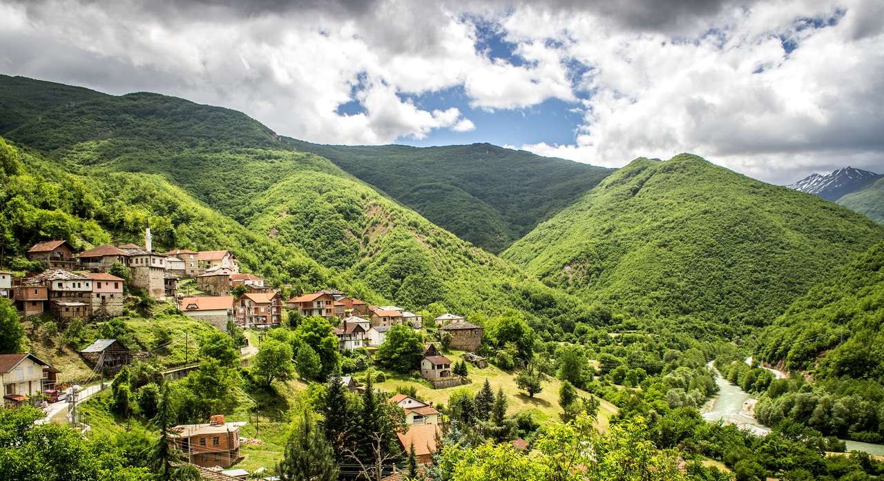 北マケドニアの風景 オンラインパズル