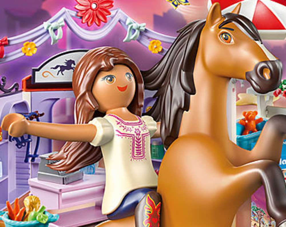 Playmobil Lucky and Spirit онлайн пазл