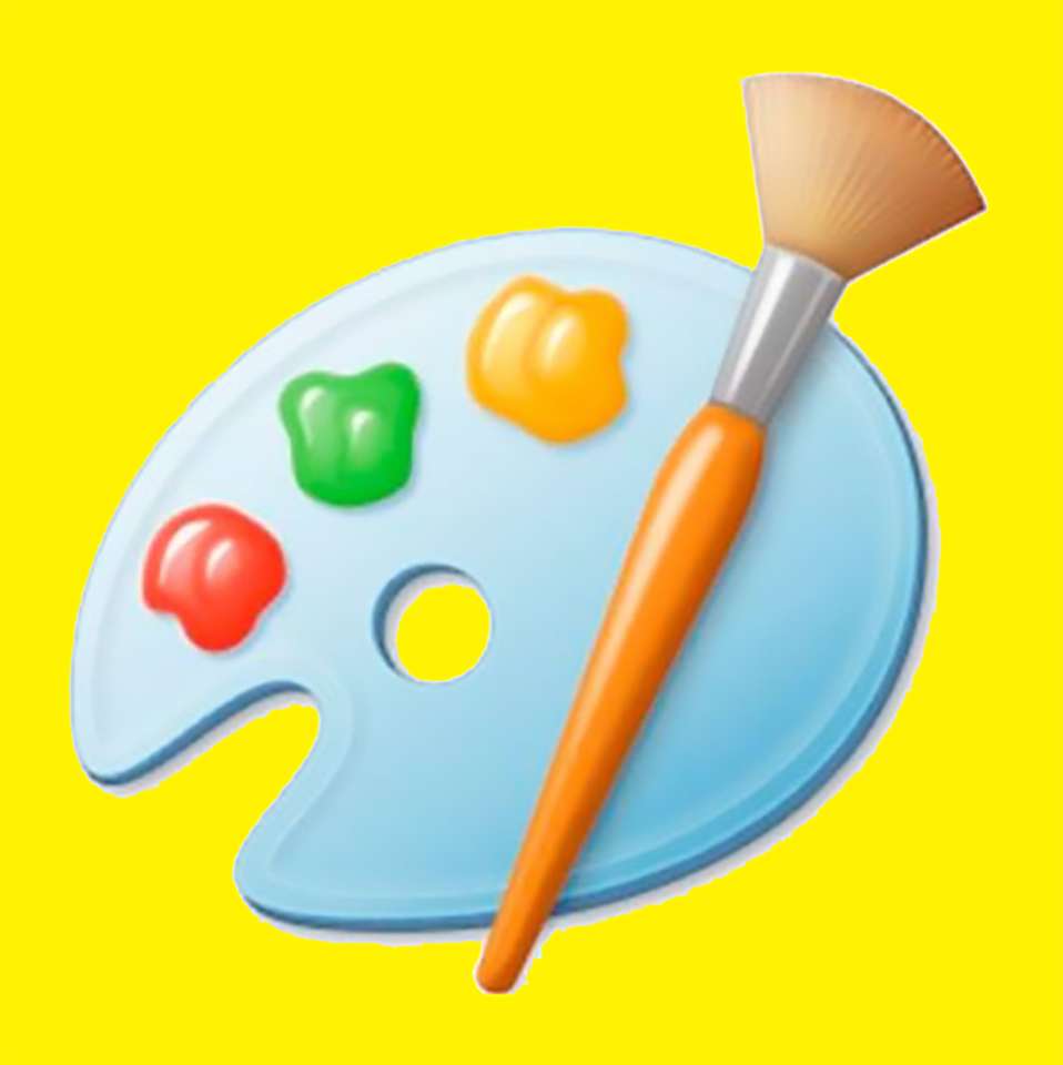 Drawing icon online puzzle