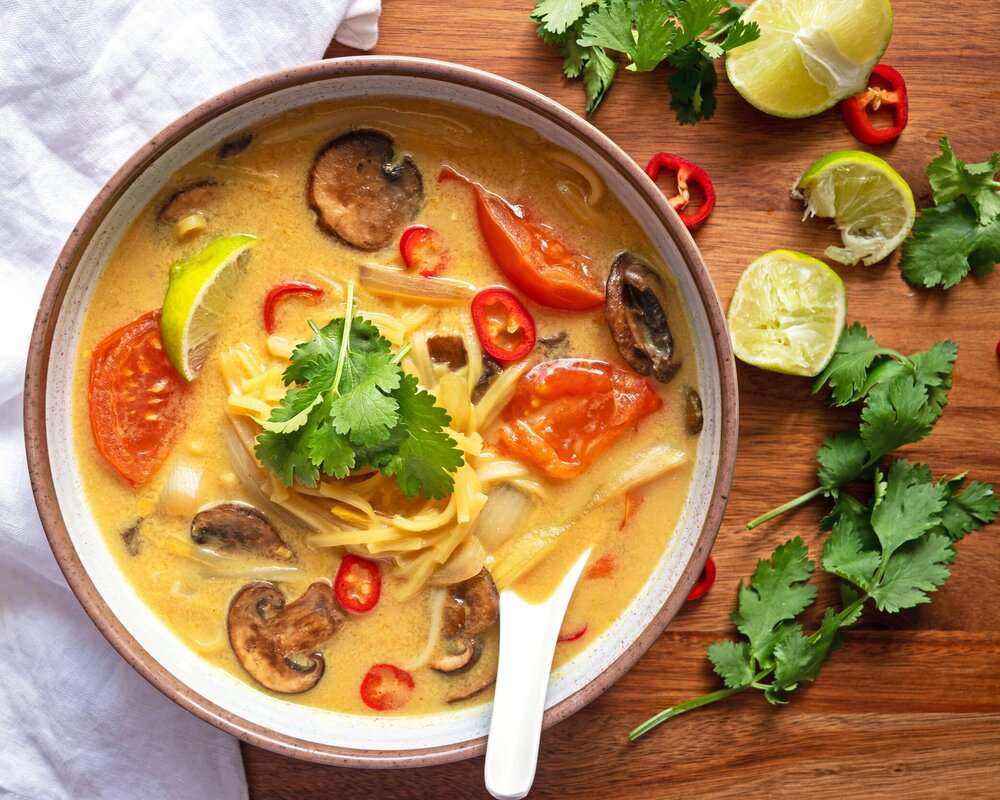 Engelse soep met champignons legpuzzel online