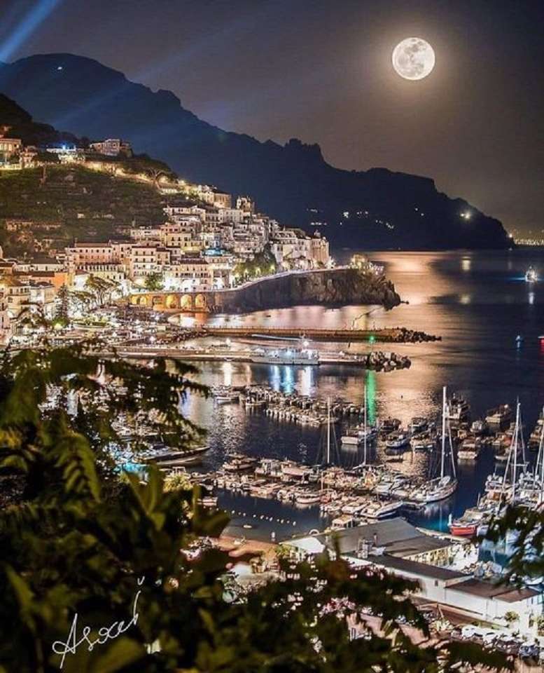 Italië-Amalfi. legpuzzel online