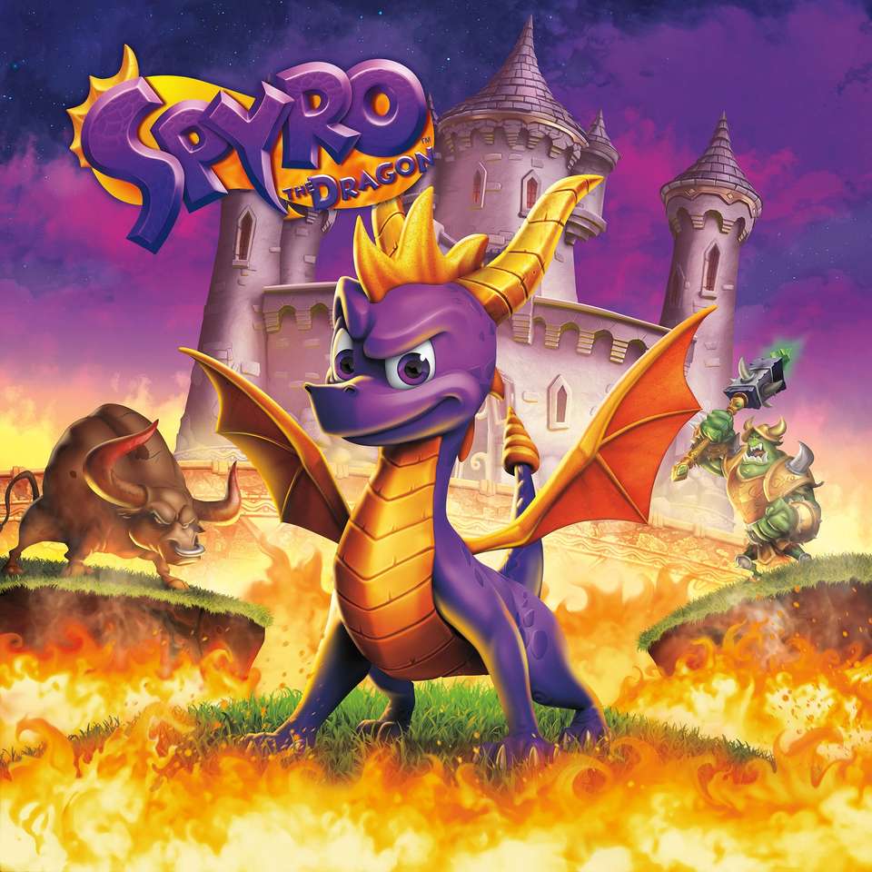 Spyro Dragonul. jigsaw puzzle online