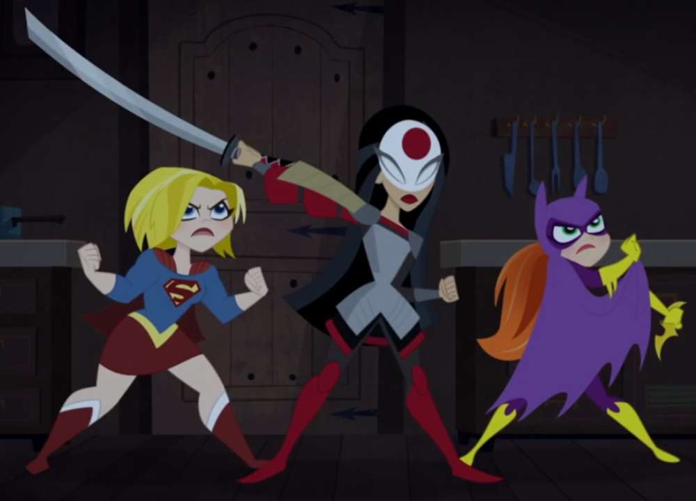 3 superheld meisjes legpuzzel online