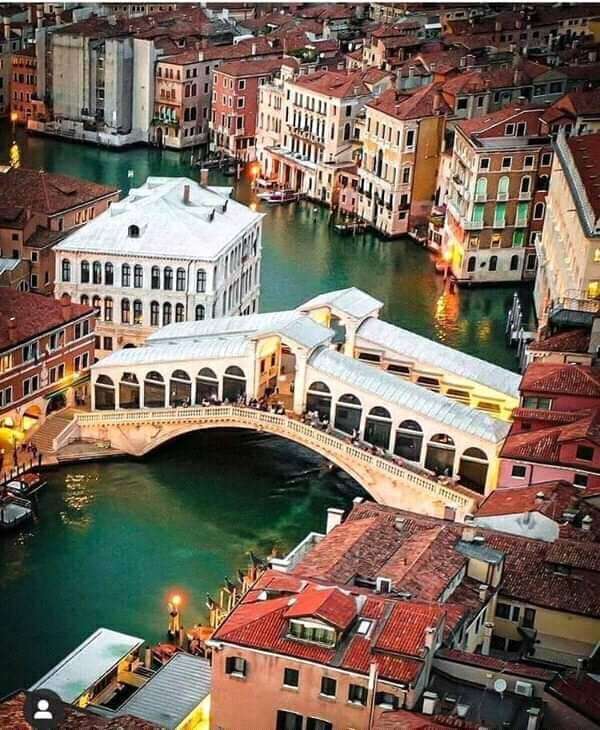 Мост Риальто Венеция Италия онлайн-пазл