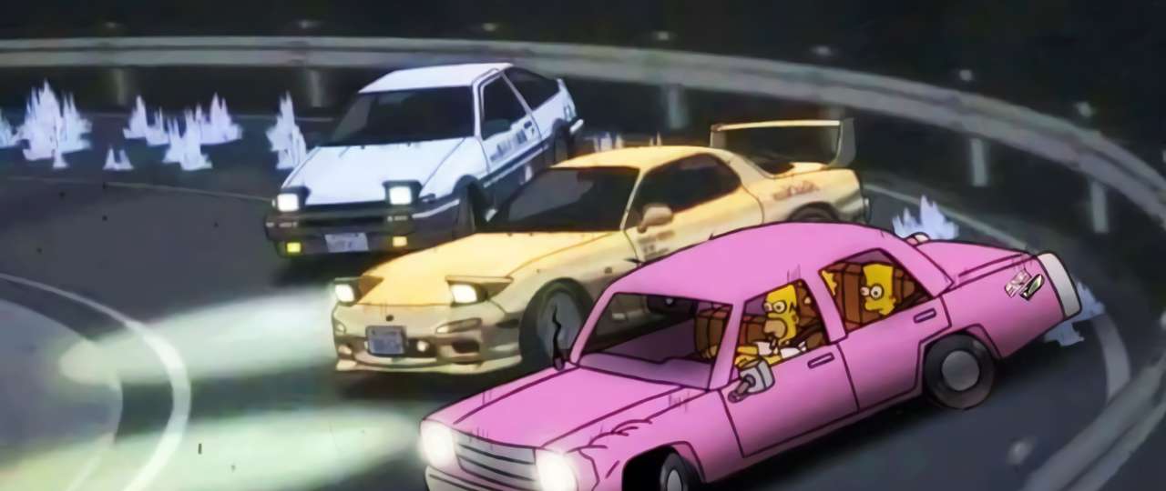 Simpson Car. Online-Puzzle