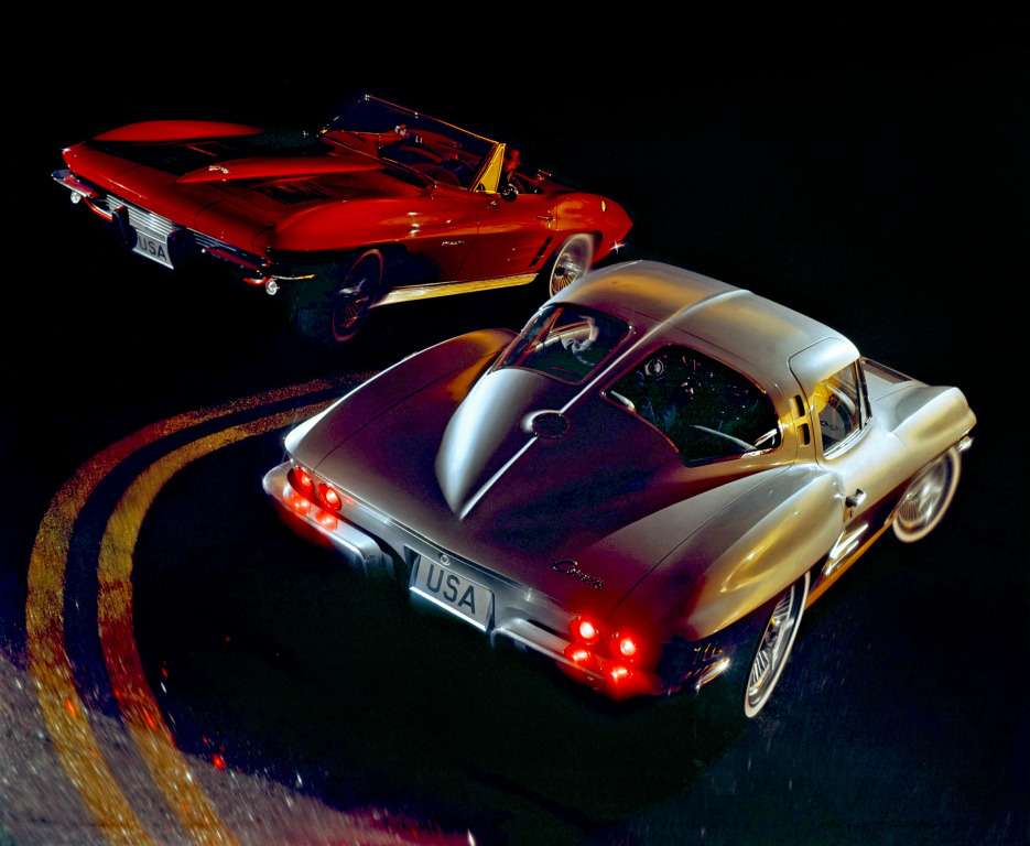 1963 Chevrolet Corvette rompecabezas en línea